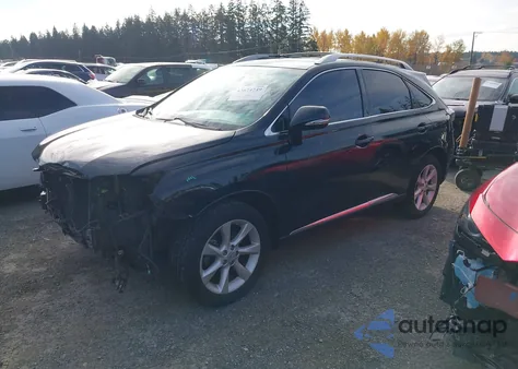 2011 Lexus Rx 350 из США, поврежденный, VIN 2T2BK1BA6BC117276